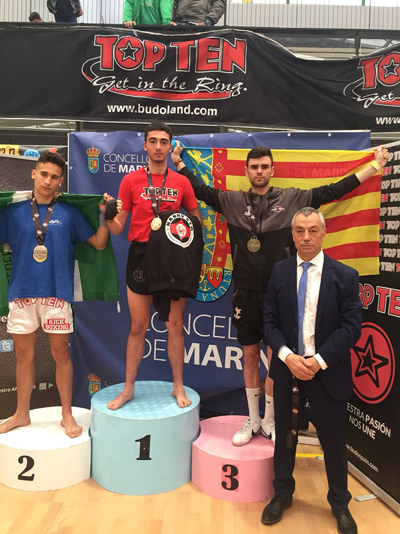Oro navarro en el Campeonato de España de Kickboxing Cadete y Junior
